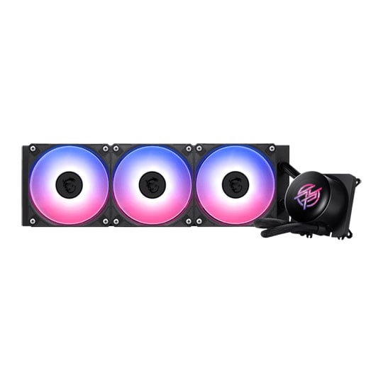MSI MAG CORELIQUID P13 360mm RGB Intel/AMD Black CPU Liquid Cooler