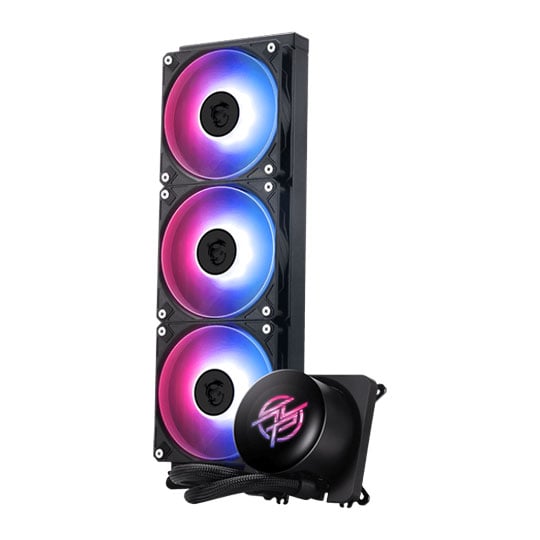 MSI MAG CORELIQUID P13 360mm RGB Intel/AMD Black CPU Liquid Cooler