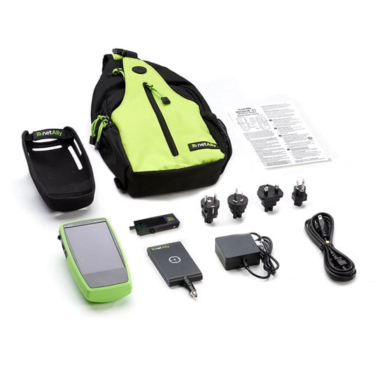 NetAlly AirCheck G3 Pro Partial Tri-Band Kit With Accessories