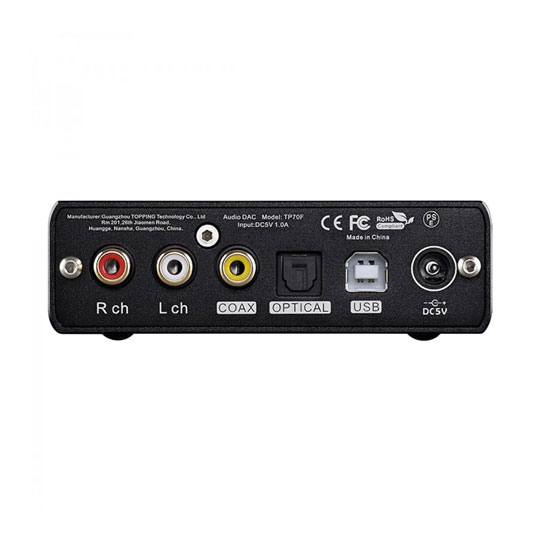(Open Box) Topping E30II Desktop DAC - Black : image 4