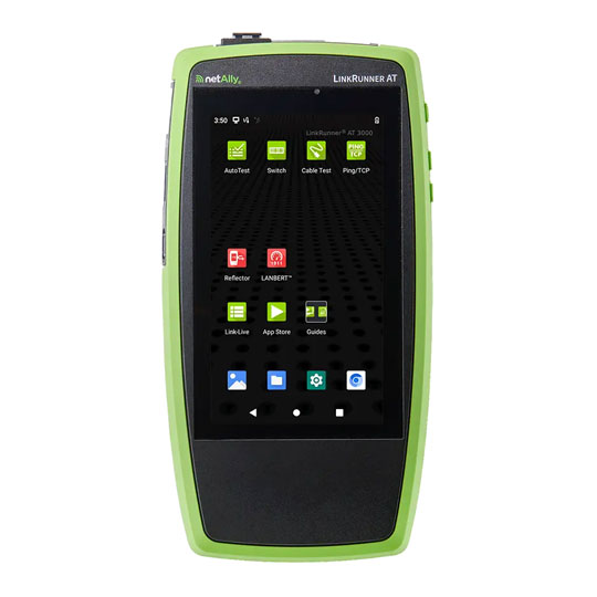 NetAlly LinkRunner AT3000 Network Cable & Connectivity Tester Kit