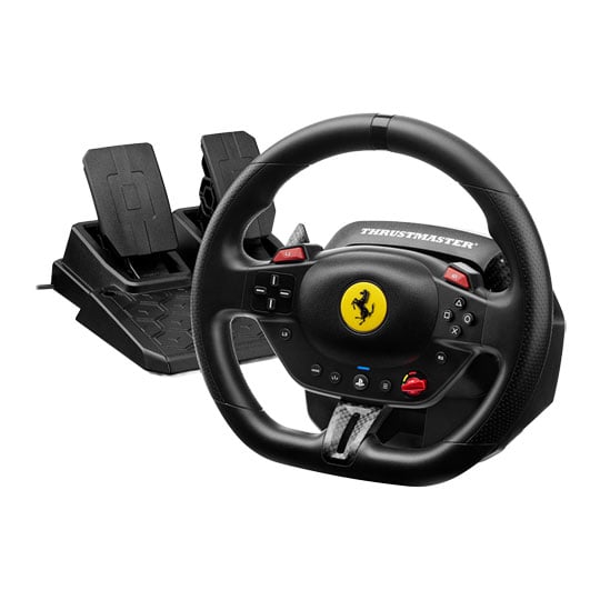 Thrustmaster T98 Ferrari 296 GTB Racing Wheel and Pedal Set for PS5, PS4 & PC