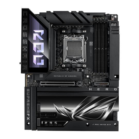 ASUS ROG CROSSHAIR X870E HERO BTF AM5 PCIe 5.0 ATX Motherboard