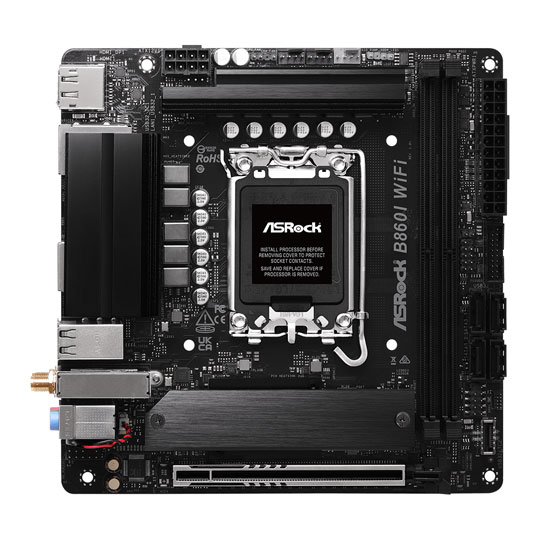 Open Box ASRock B860I WiFi DDR5 PCIe 5.0 Mini-ITX Motherboard Open Box ASRock B860I WiFi DDR5 PCIe 5.0 Mini-ITX Motherboard