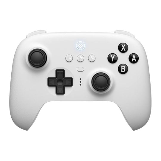 8BitDo Ultimate White Bluetooth Controller with Charging Dock for Nintendo Switch