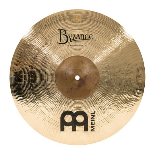 Meinl Byzance Brilliant 15" Polyphonic Hi-hat Cymbals : image 3