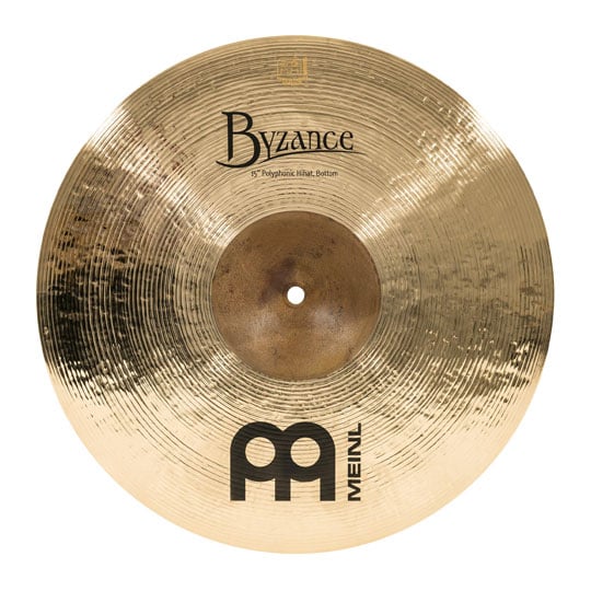 Meinl Byzance Brilliant 15" Polyphonic Hi-hat Cymbals : image 4