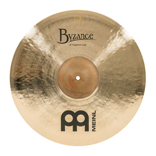 Meinl Byzance Brilliant 18" Polyphonic Crash Cymbal Meinl Byzance Brilliant 18" Polyphonic Crash Cymbal