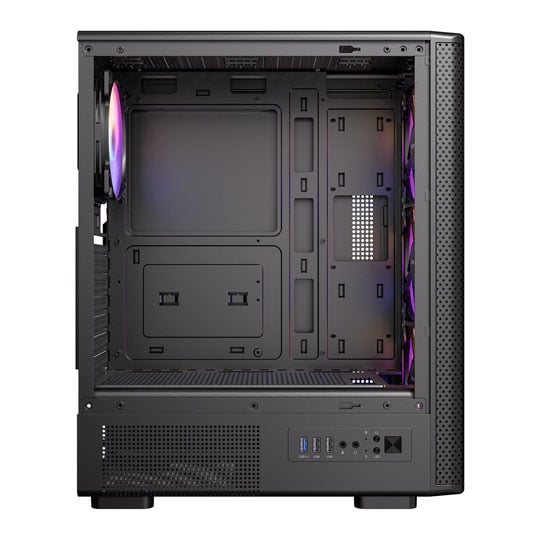 Antec VX310 ARGB Black Tempered Glass Mid-Tower Case