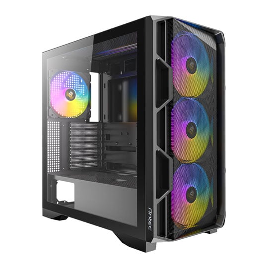 Antec AX1000 ARGB Black Tempered Glass Mid-Tower Case