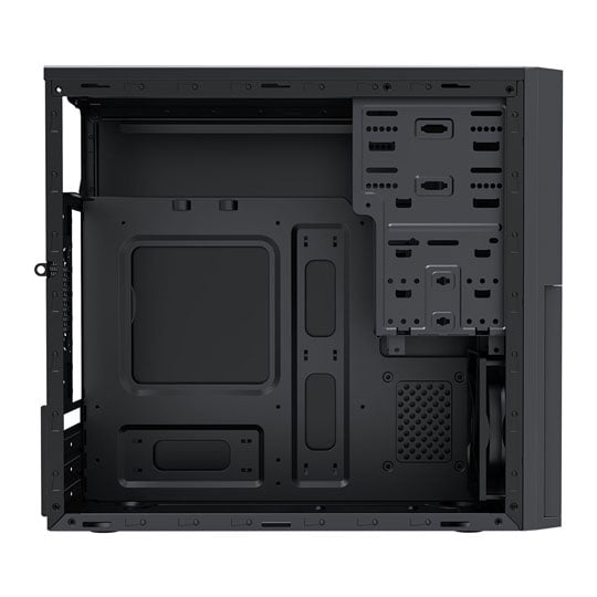 VIDA Corporate Micro-ATX Tower Black Office Case
