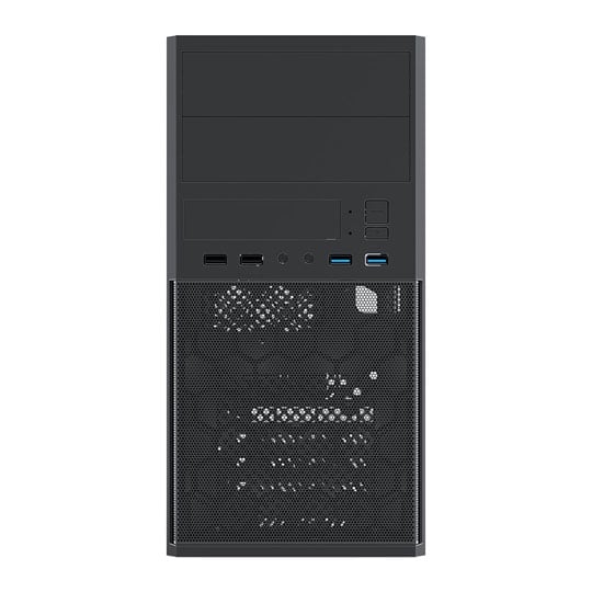VIDA Corporate Micro ATX Tower Black Case : image 3