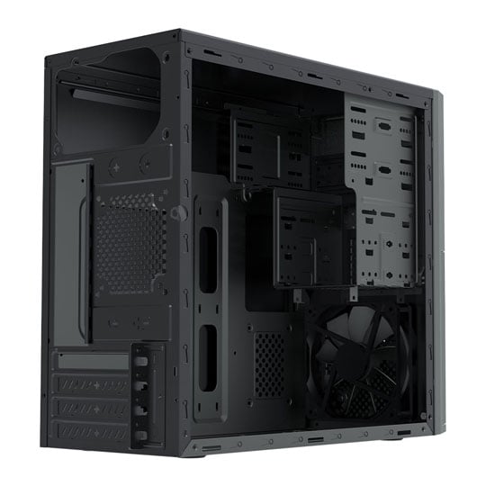 VIDA Corporate Micro ATX Tower Black Case : image 4