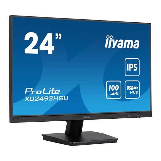 iiyama ProLite XU2493HSU-B7 24" Full HD 100Hz Adaptive Sync IPS Monitor