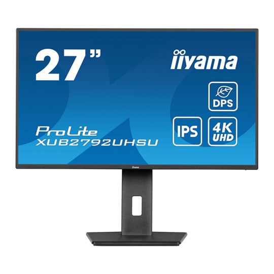 iiyama ProLite XUB2792UHSU-B6 27" 4K Ultra HD 60Hz IPS Monitor iiyama ProLite XUB2792UHSU-B6 27" 4K Ultra HD 60Hz IPS Monitor