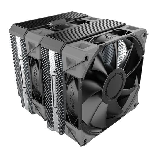Montech NX600 Black Intel / AMD Dual Tower Air CPU Cooler Montech NX600 Black Intel / AMD Dual Tower Air CPU Cooler