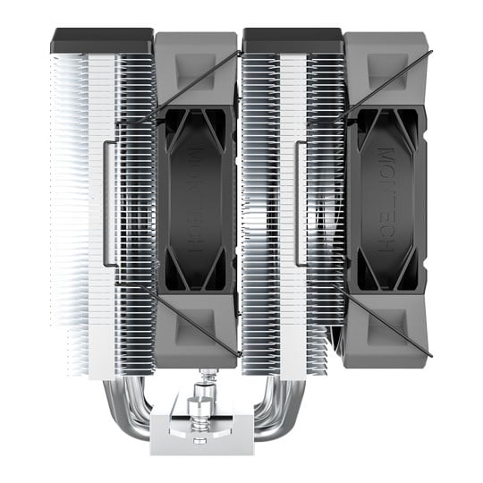 Montech NX600 Black Intel / AMD Dual Tower Air CPU Cooler : image 3