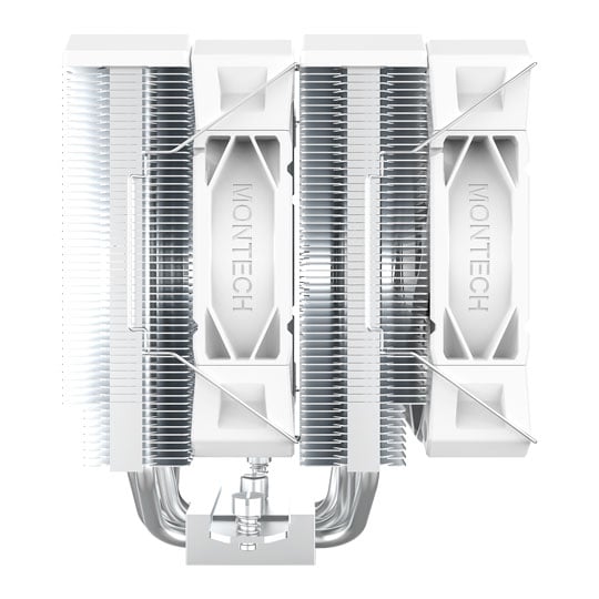 Montech NX600 White Intel / AMD Dual Tower Air CPU Cooler : image 3