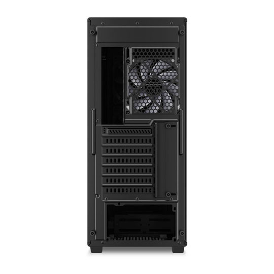 Sharkoon VK2 Black Mid Tower Chassis Tempered Glass inc 4 Fans : image 4