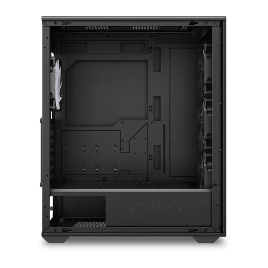 Sharkoon VK4 Rainbow RGB Black Mid Tower Tempered Glass Chassis : image 3