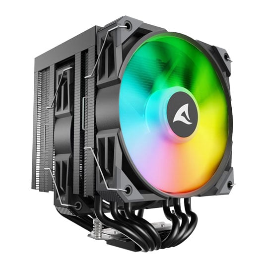 Sharkoon A60 RGB Black Intel/AMD CPU Cooler Sharkoon A60 RGB Black Intel/AMD CPU Cooler