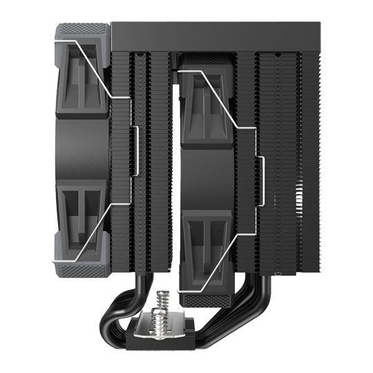 Sharkoon A60 RGB Black Intel/AMD CPU Cooler : image 3