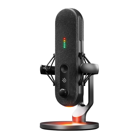 SteelSeries Alias Freestanding Cardioid Condenser Gaming Microphone