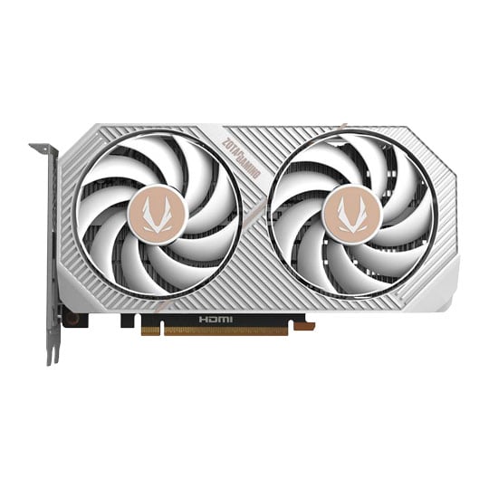 ZOTAC NVIDIA GeForce RTX 5060 TWIN EDGE OC White Ed. 8GB Blackwell Graphics Card