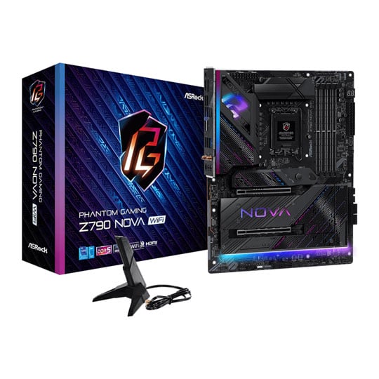 Refurbished ASRock Intel Z790 Nova WiFi PCIe 5.0 DDR5 ATX Motherboard
