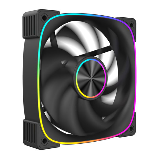 CiT Solar 120mm ARGB Black PWM Cooling Fan CiT Solar 120mm ARGB Black PWM Cooling Fan