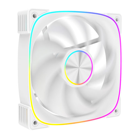 CiT Solar 120mm ARGB White PWM Cooling Fan CiT Solar 120mm ARGB White PWM Cooling Fan