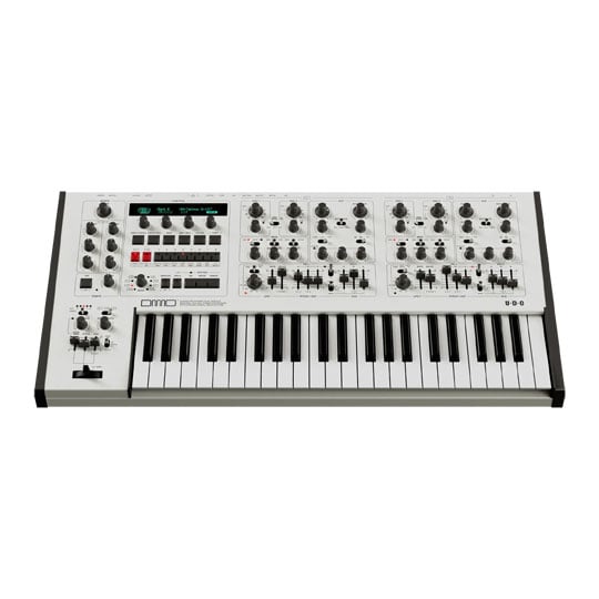 UDO DMNO 8-Voice 2-Part Multi-Timbral Synthesizer - White : image 3