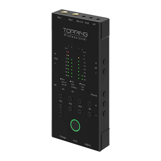 Topping M62 Portable Audio Interface - Black Topping M62 Portable Audio Interface - Black