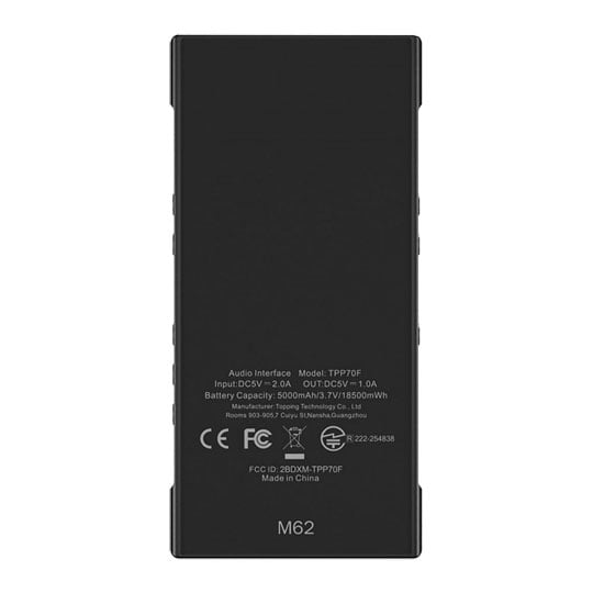 Topping M62 Portable Audio Interface - Black : image 4
