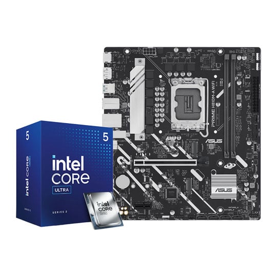 ASUS PRIME H810M-A WIFI + Intel Core Ultra 5 225 CPU/Motherboard Bundle ASUS PRIME H810M-A WIFI + Intel Core Ultra 5 225 CPU/Motherboard Bundle