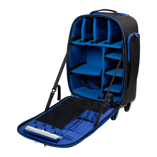 TravelMate 360 – Borsa Fotografica Da Viaggio Con Ruote 360° Staccabili – Per Teleobiettivi Fino A 45 Cm