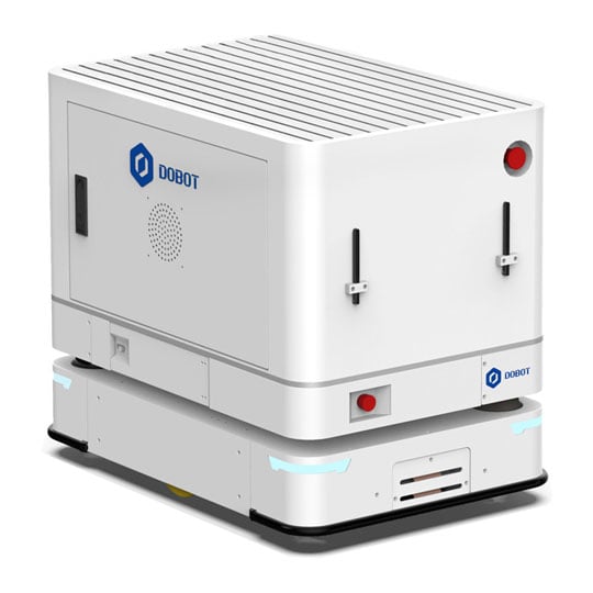 Dobot AMB-300XS Autonomous Mobile Manipulation Robot (AMMR) and Charging Station