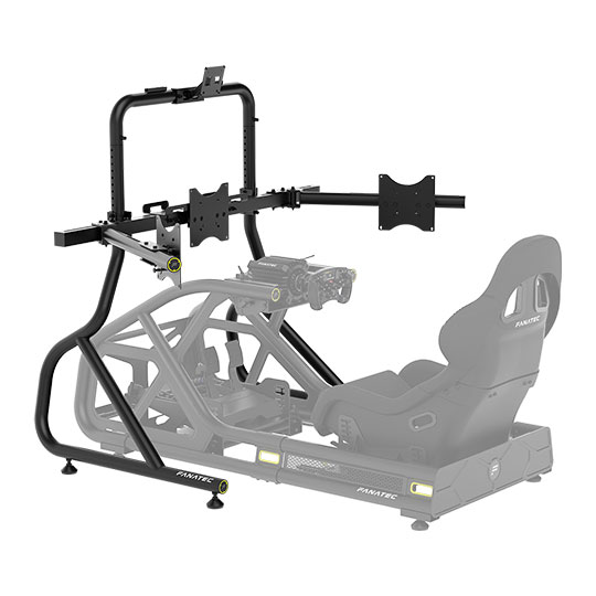 Fanatec ClubSport GT Cockpit Triple Monitor Expansion Kit Black Fanatec ClubSport GT Cockpit Triple Monitor Expansion Kit Black