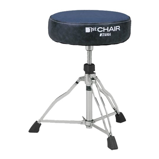 Tama 1st Chair Rounded Seat w/ Canvas Top (Navy Blue/Blue) Tama 1st Chair Rounded Seat w/ Canvas Top (Navy Blue/Blue)