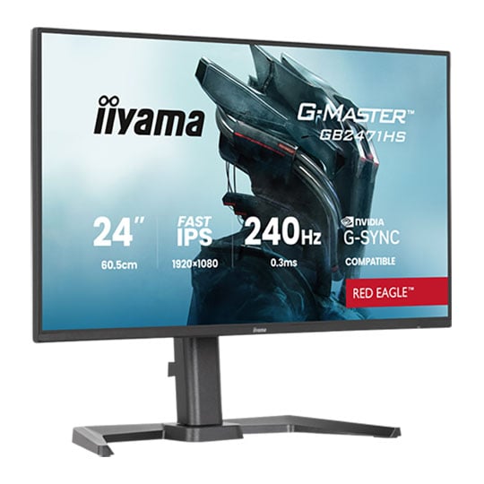iiyama 24" G2471HS-B1 G-Master Full HD 240Hz NVIDIA G-Sync Monitor iiyama 24" G2471HS-B1 G-Master Full HD 240Hz NVIDIA G-Sync Monitor