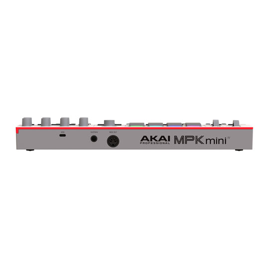 Akai MPK Mini Mk4 - Compact Keyboard and Pad Controller - Grey