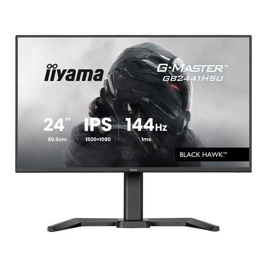 iiyama 24" GB2441HSU-B1 G- Master BLACK HAWK 144Hz AMD FreeSync IPS Gaming Monitor iiyama 24" GB2441HSU-B1 G- Master BLACK HAWK 144Hz AMD FreeSync IPS Gaming Monitor