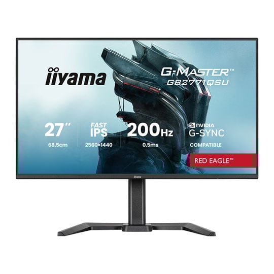iiyama G-Master GB2771QSU-B1 2K WQHD Monitor iiyama G-Master GB2771QSU-B1 2K WQHD Monitor