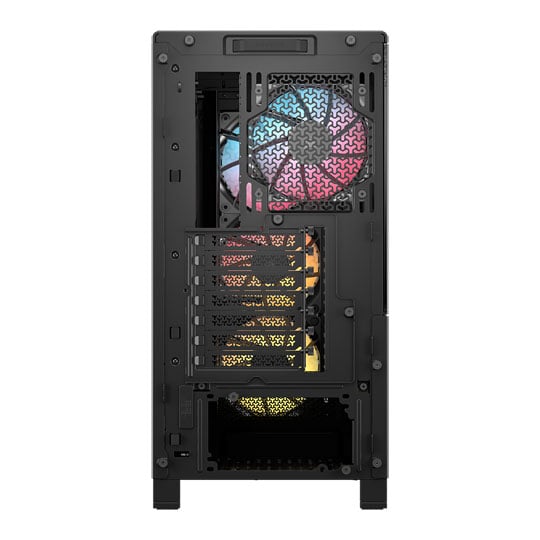 CORSAIR FRAME 4000D LCD RS ARGB Black Tempered Glass Mid Tower ATX PC Case with 14.5" XENEON EDGE : image 4