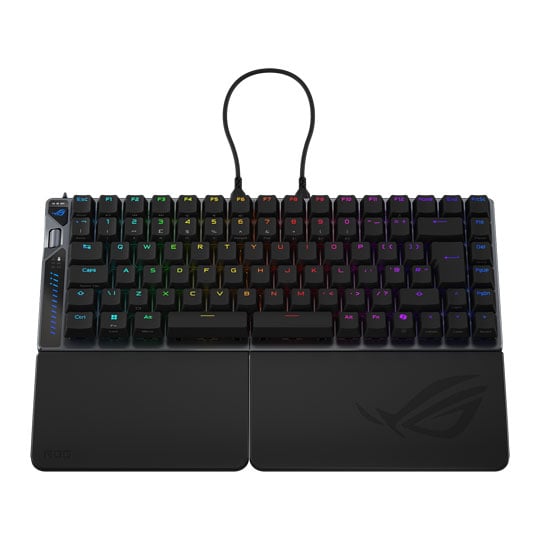 ASUS ROG Falcata 75% Split HFX V2 Mechanical Gaming Keyboard : image 3