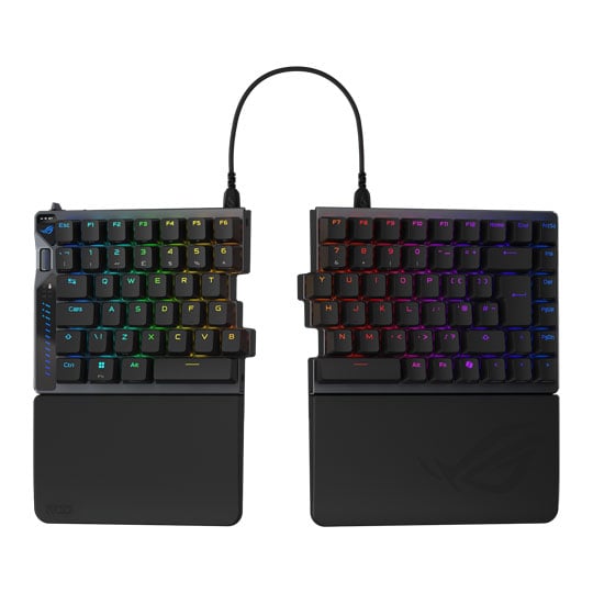 ASUS ROG Falcata 75% Split HFX V2 Mechanical Gaming Keyboard : image 4