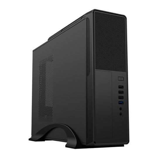 CiT S014C Slim Mini Tower PC Case with 300W Power Supply CiT S014C Slim Mini Tower PC Case with 300W Power Supply
