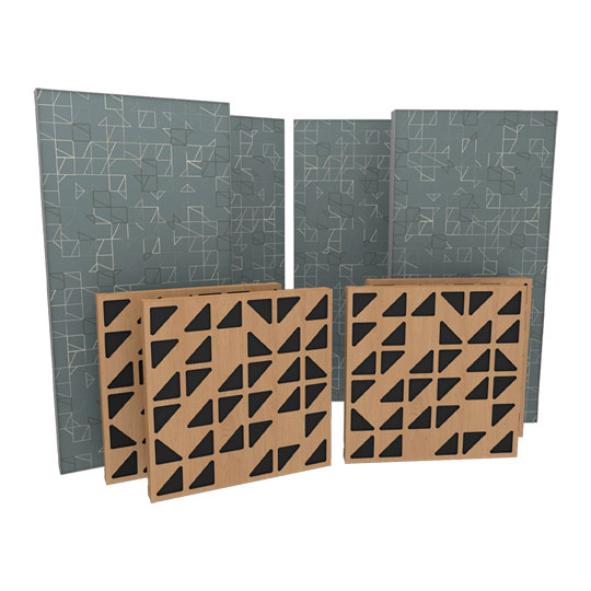 Vicoustic VicCinema VMT Walls and Ceiling Kit, Rosemary Green Pattern