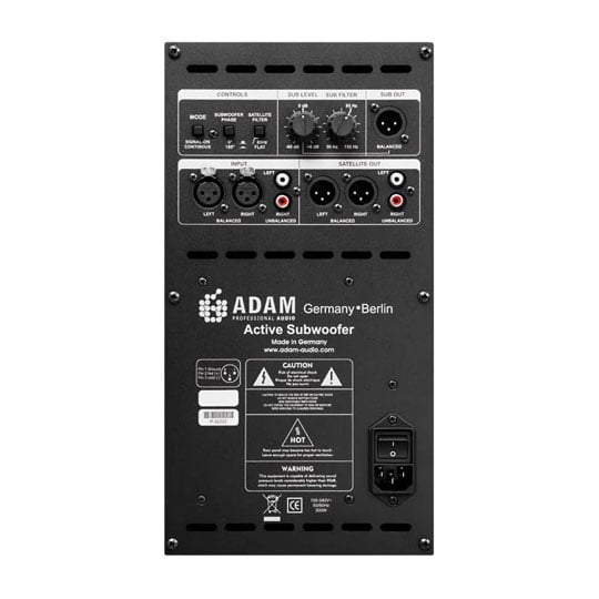 (Open Box) Adam Sub8 Active Subwoofer (Single)