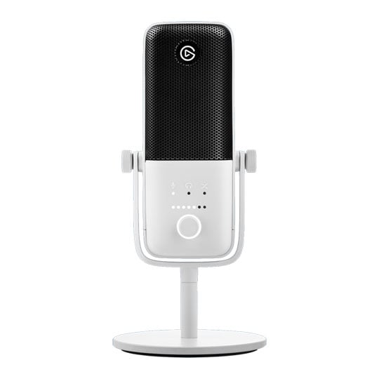 Refurbished Elgato Wave:3 Premium Condenser USB Streaming Microphone - White Refurbished Elgato Wave:3 Premium Condenser USB Streaming Microphone - White
